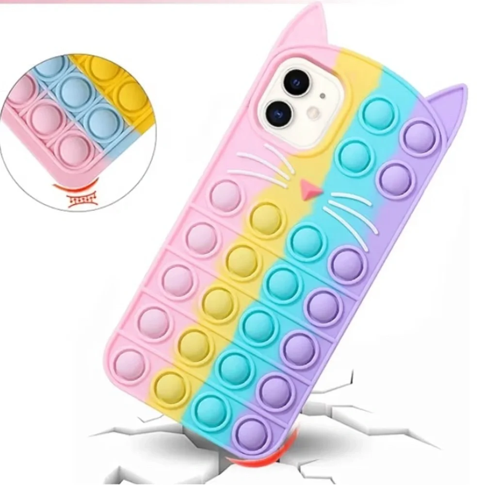 Rainbow Cat iPhone 13 Pro Max Case